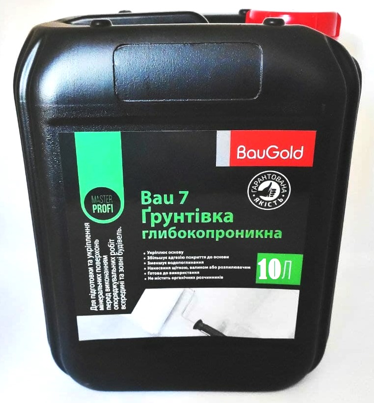 Bau 7 грунтовка глибокопроникна BauGold